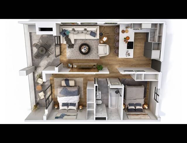 2 BEDROOM APARTMENT FOR SALE IN BEACHFRONT